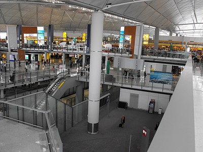 hong kong airport map