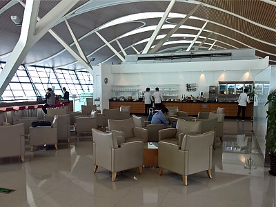 Shanghai Cathay Pacific Lounge