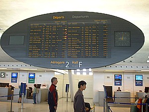 Paris airport