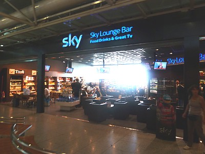 Rome Airport Sky Bar
