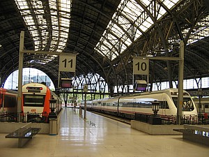 Barcelona Airport Train 2011