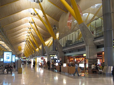 madrid airport from city center