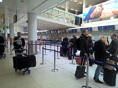 luggage point glasgow airport