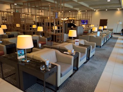 Singapore Airlines Business Class Lounge Heathrow