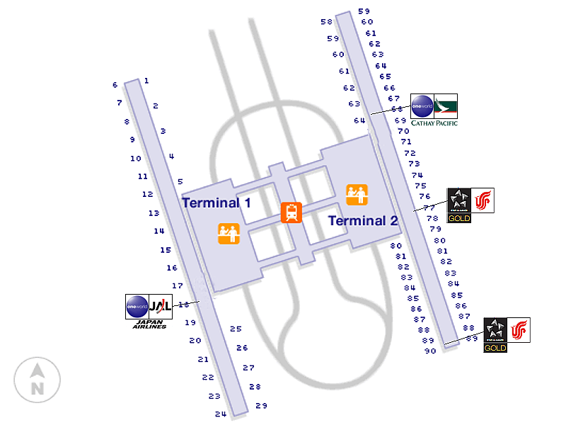 Shanghai Airport Terminal Map