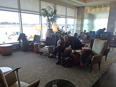 Minneapolis Delta Skyclub Concourse C