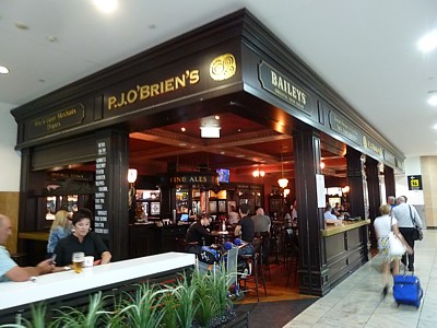 PJO'Briens Melbourne Airport Bar 
