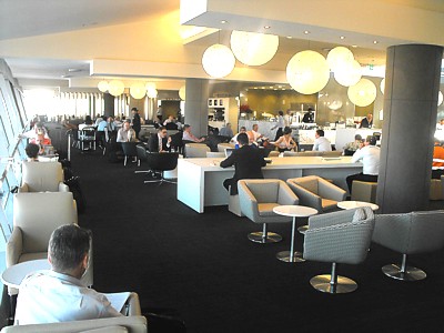 Qantas Domestic Business Lounge Sydney Qantas Domestic Business Class lounge