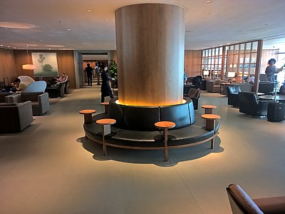 Cathay Pacific The Pier Business Lounge Hong Kong Cathay Pacific Pier Business Lounge image
