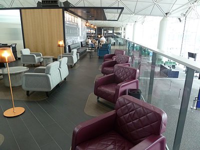 Qantas Lounge Hong Kong Qantas and British Airways Lounge image