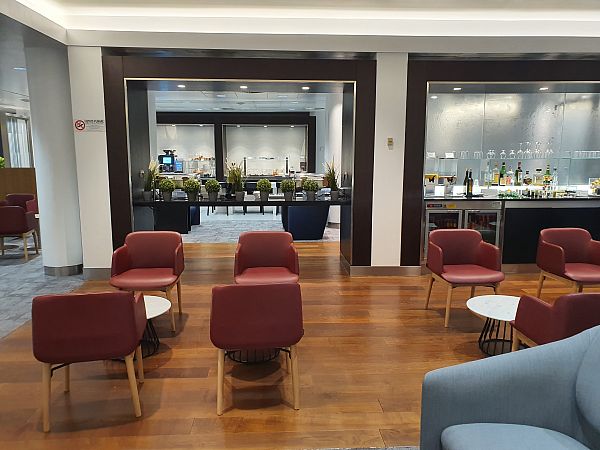 Milan Linate British Airways Lounge