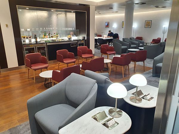 Milan Linate British Airways Lounge