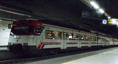 Barcelona Airport Train 2011