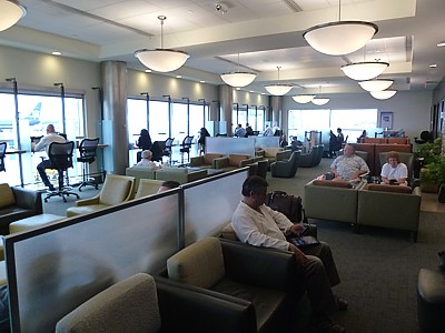 Seattle Alaskan Airlines Concourse D Lounge