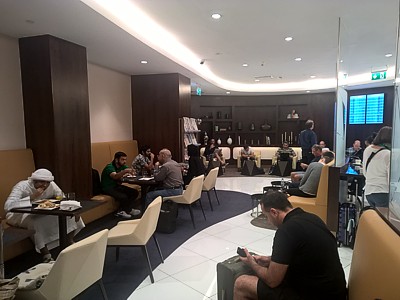 Etihad Airways Business Class T1 Lounge Abu Dhabi Etihad Abu Dhabi Lounge in Terminal 1 image