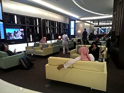 Etihad Airways Business Class T3 Lounge Abu Dhabi Etihad Premium Lounge in Terminal 3 image