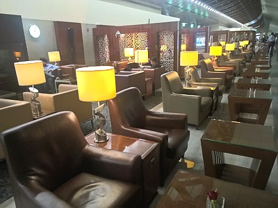 Emirates Business Lounge B Dubai Emirates Business Class lounge Terminal 3 Concourse B image